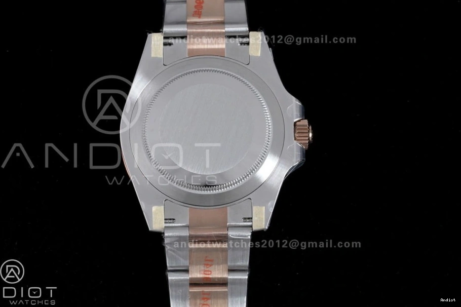 II GMT Bracelet 1:1 RG Master SS ARF Best on Edition V2 904L CHNR New SH3285 SS 126711 0521